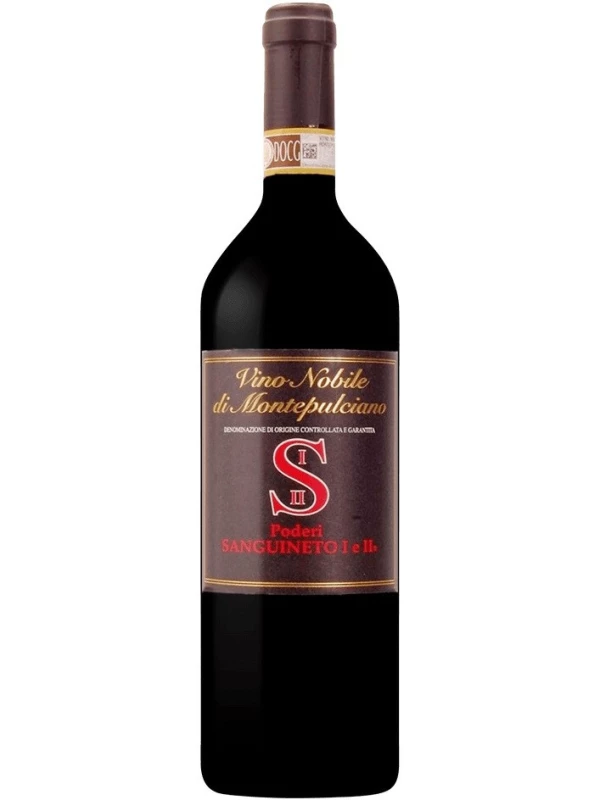 Poderi Sanguineto I e II, Vino Nobile di Montepulciano DOCG