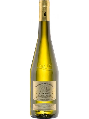 Вино Domaine de la Grenaudiere, Muscadet Sevre et Maine AOC Sur Lie 2021, 0.75 л