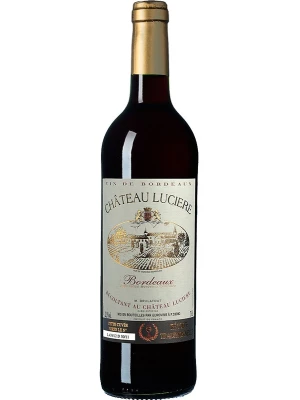 Вино Chateau Luciere, Bordeaux AOC 2014, 0.75 л