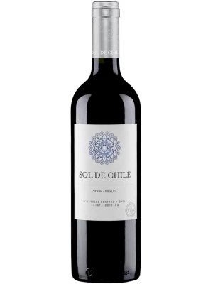 Вино Sol de Chile Syrah-Merlot, Valle Central DO 2021, 0.75 л