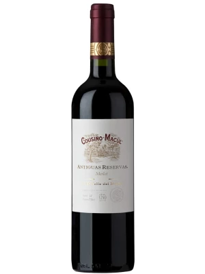 Вино Cousino-Macul, Antiguas Reservas Merlot, Maipo Valley 2017, 0.75 л
