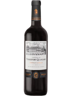 Вино Chateau de Terrefort-Quancard, Bordeaux Superieur AOC 2019, 0.75 л