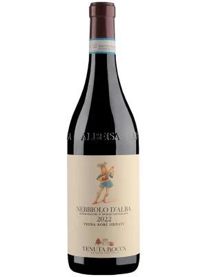 Вино Tenuta Rocca, Nebbiolo d'Alba Vigna Sori Ornati DOC 2022, 0.75 л