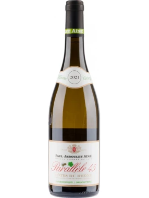 Вино Paul Jaboulet Aine, Parallele 45 Blanc BIO, Cotes du Rhone AOC 2021, 0.75 л