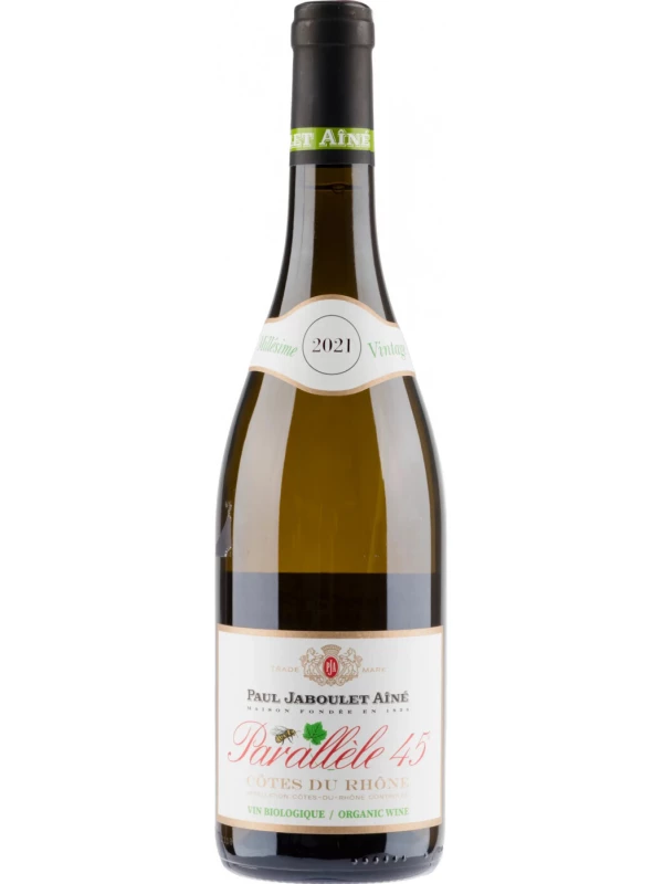 Paul Jaboulet Aine, Parallele 45 Blanc BIO, Cotes du Rhone AOC