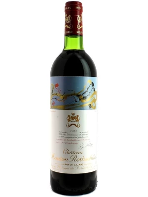 Вино Chateau Mouton Rothschild, Pauillac AOC Premier Grand Cru Classe 1981, 0.75 л