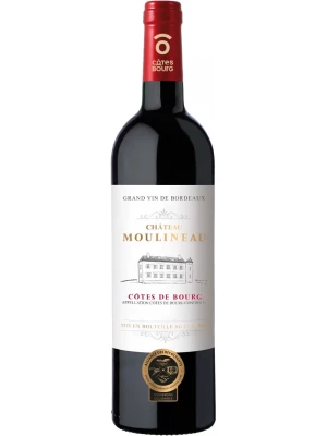 Вино Chateau Moulineau, Cotes de Bourg AOC 2019, 0.75 л