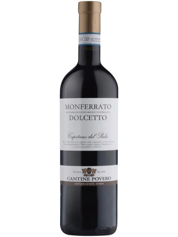 Cantine Povero, Dolcetto Capitano del Palio, Monferrato DOC