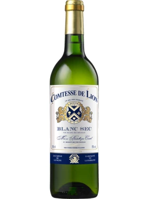 Вино Comtesse de Lion Blanc Sec 0.75 л