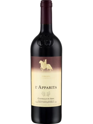 Вино Merlot IGT l'Apparita 2018, 0.75 л
