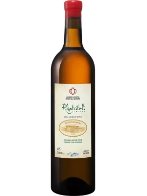 Вино Tchotiashvili, Rkatsiteli Rcheuli Qvevri 2020, 0.75 л
