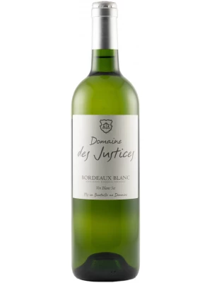 Вино Domaine des Justices Blanc, Bordeaux AOC 2021, 0.75 л