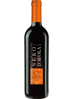 Вино Cavatina Nero d'Avola, Sicilia IGT 0.75 л