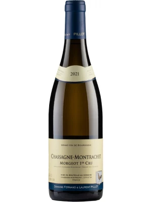 Вино Domaine Fernand & Laurent Pillot, Chassagne-Montrachet 1er Cru Morgeot AOC Blanc 2021, 0.75 л
