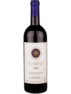 Вино Sassicaia, Bolgheri Sassicaia DOC 1999, 0.75 л