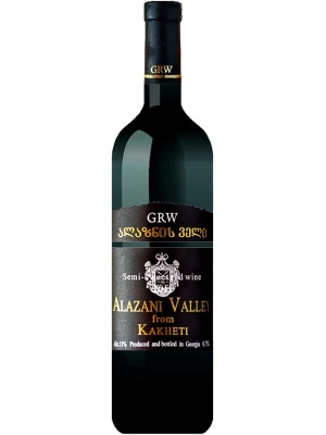 Вино GRW, Alazani Valley Red semi-sweet 0.75 л