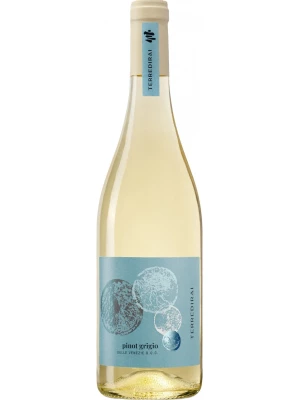 Вино Terre di Rai Pinot Grigio delle Venezie DOC 2023, 0.75 л