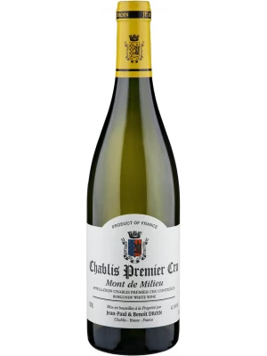 Вино Jean-Paul & Benoit Droin, Chablis 1-er Cru Mont de Milieu AOC 2024, 0.75 л