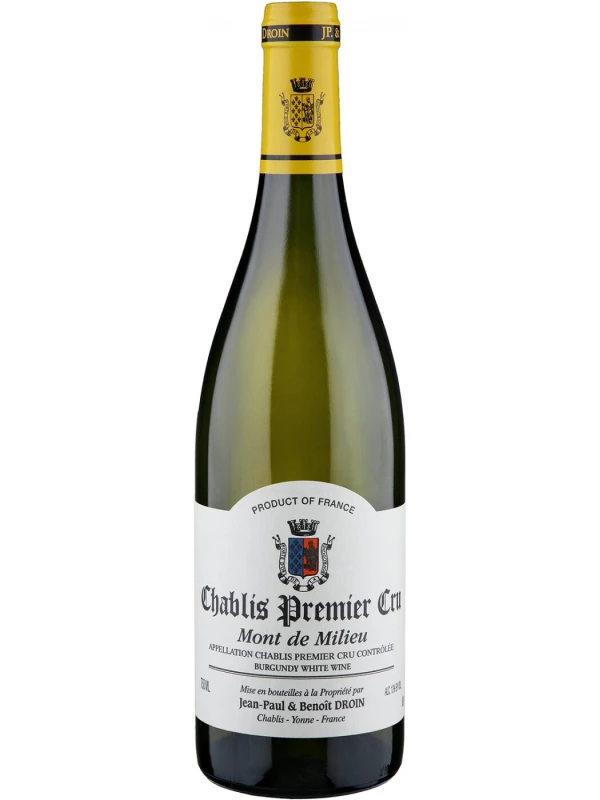 Jean-Paul & Benoit Droin, Chablis 1-er Cru Mont de Milieu AOC