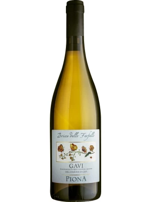 Вино Piona, Bricco delle Farfalle Gavi DOCG del Comune di Gavi 2021, 0.75 л