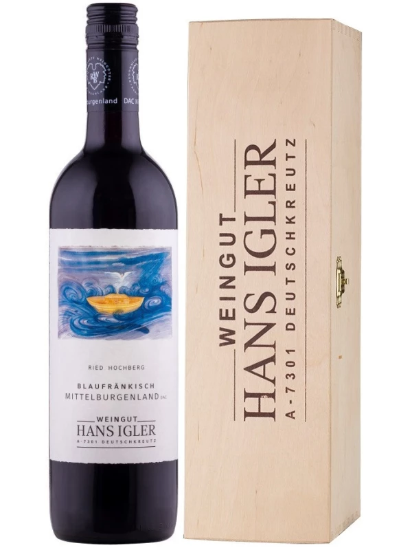 Hans Igler, Blaufrankisch Ried Hochberg, Mittelburgenland DAC, gift box