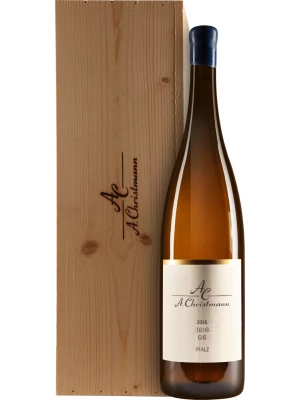 Вино A. Christmann, Idig GG Riesling trocken, wooden box 2016, 6 л