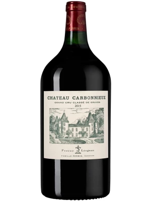 Вино Chateau Carbonnieux Rouge, Pessac-Leognan AOC Grand Cru Classe de Graves 2015, 3 л