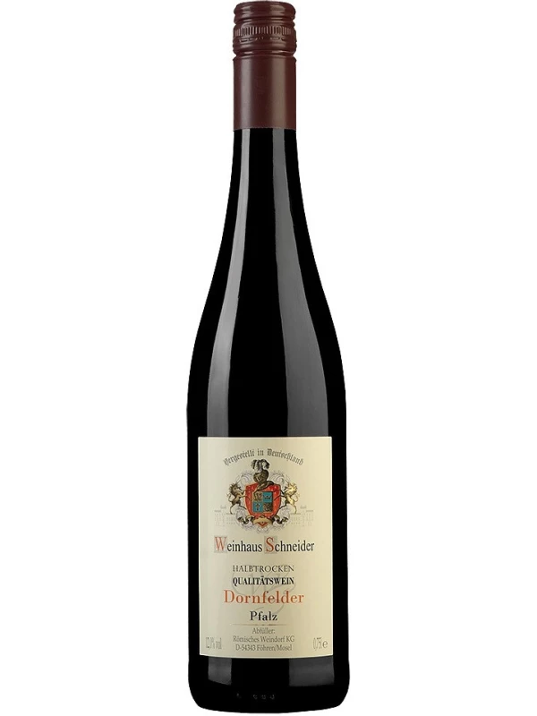 Weinhaus Schneider Dornfelder Halbtrocken