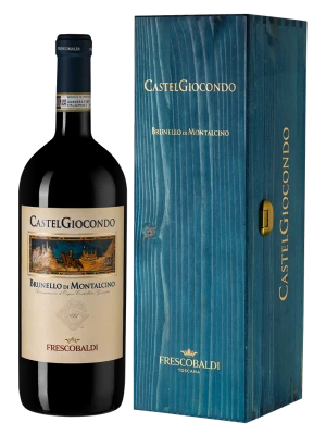 Вино Brunello di Montalcino Castelgiocondo, Италия Подарочная Frescobaldi 2014, 1.5 л