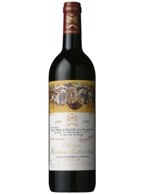 Вино Chateau Mouton Rothschild, Pauillac AOC Premier Grand Cru Classe 1987, 0.75 л