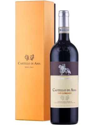 Вино Castello di Ama, San Lorenzo Chianti Classico Gran Selezione DOCG gift box 2015, 0.75 л