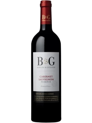Вино Barton & Guestier, Reserve Cabernet Sauvignon, Pays d'Oc IGP 2021, 0.75 л