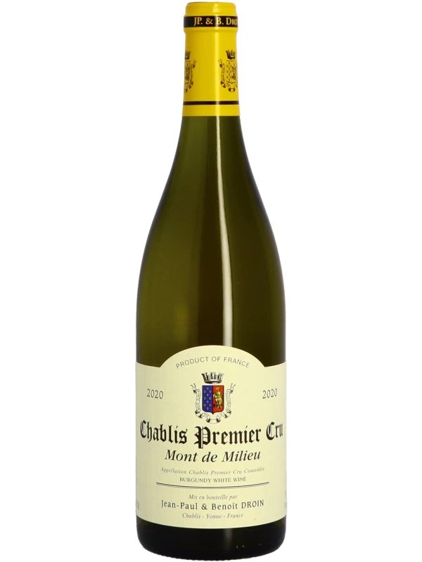 Jean-Paul & Benoit Droin, Chablis 1-er Cru Mont de Milieu AOC
