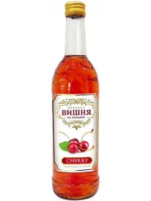 Вино Фаворит со вкусом Вишнина Коньяке 0.5 л