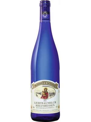 Вино Schmitt Sohne, Liebfraumilch, blue bottle 2022, 0.75 л