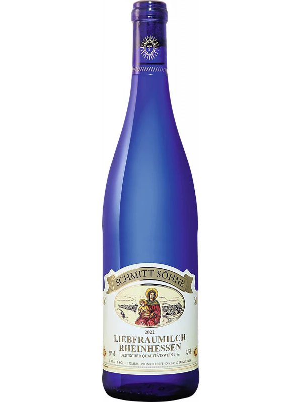 Schmitt Sohne, Liebfraumilch, blue bottle