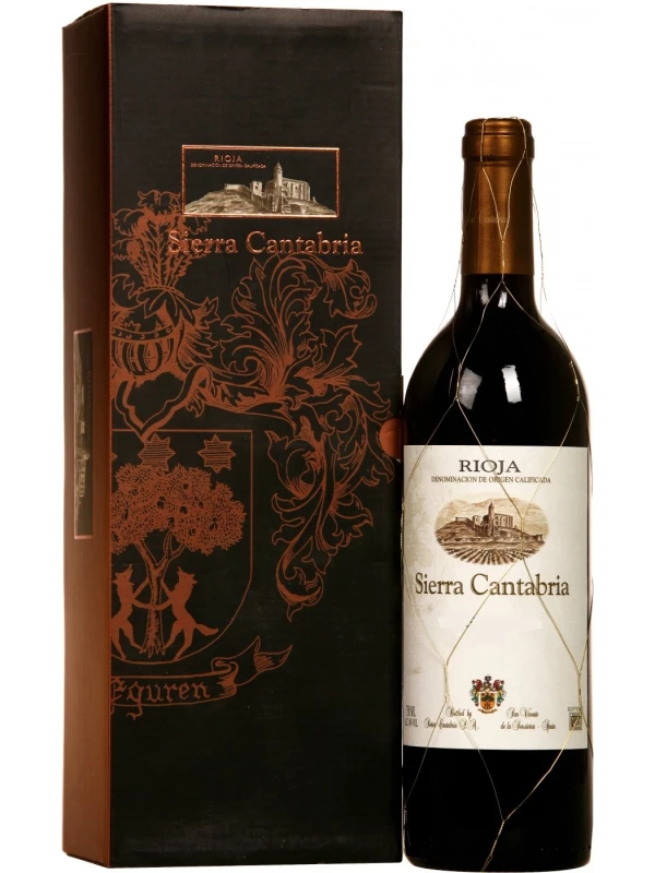 Sierra Cantabria, Crianza, Rioja DOCa, gift box