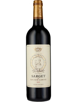 Вино Sarget de Gruaud Larose, AOC Saint-Julien 2019, 0.75 л