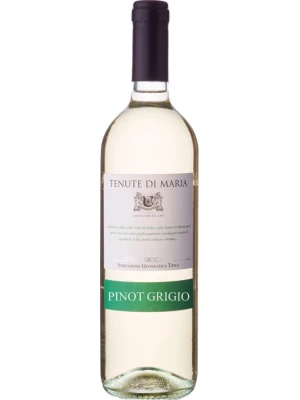 Вино Tenute Di Maria, Pinot Grigio, Terre Siciliane IGT 2018, 0.75 л