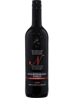 Вино Contri Spumanti, Duca della Rocca Negroamaro, Puglia IGP 0.75 л