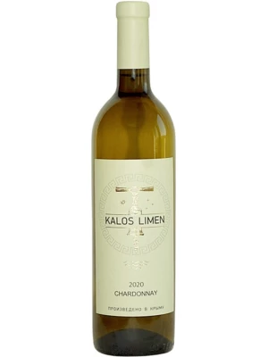 Вино Kalos Limen Chardonnay 2020, 0.75 л
