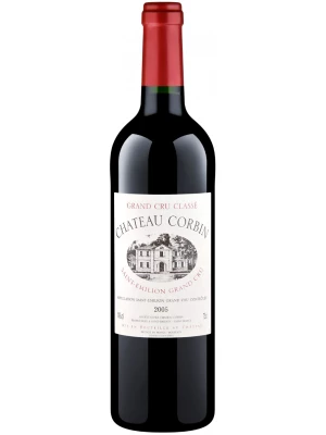 Вино Chateau Corbin, Saint-Emilion Grand Cru AOC 2005, 0.75 л