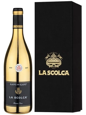 Вино La Scolca, Gavi di Gavi DOCG Golden, gift box 2022, 0.75 л