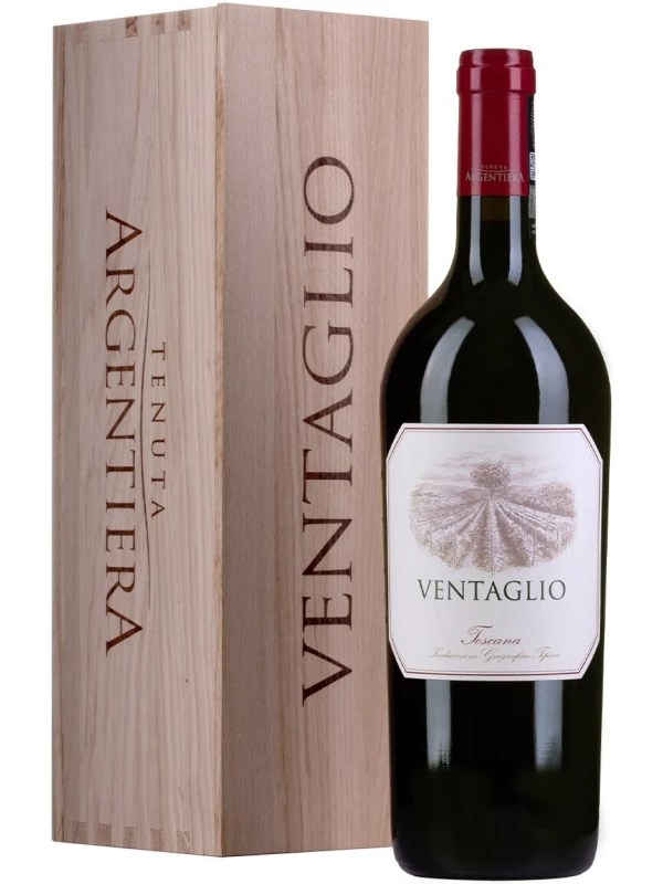 Argentiera, Ventaglio, Toscana IGT, wooden box