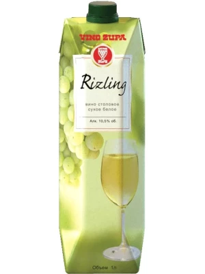 Вино Vino Zupa, Rizling, Tetra Pak 1 л