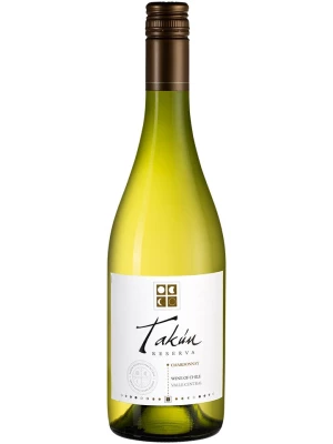 Вино Takun Chardonnay Reserva 2021, 0.75 л