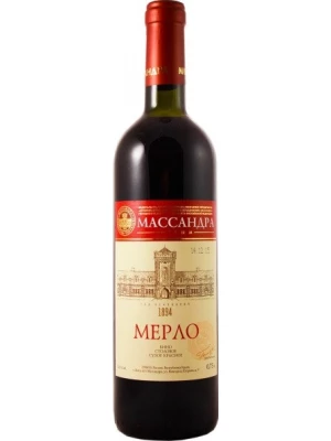 Вино Массандра, Мерло 0.75 л