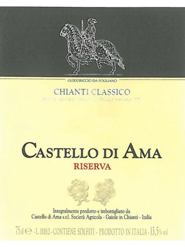 Castello di Ama, Chianti Classico Riserva DOCG
