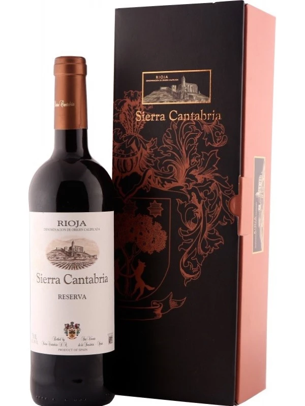 Sierra Cantabria, Reserva, Rioja DOCa, gift box