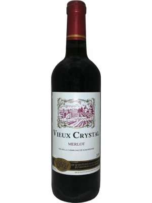 Вино Vieux Crystal Merlot 0.75 л